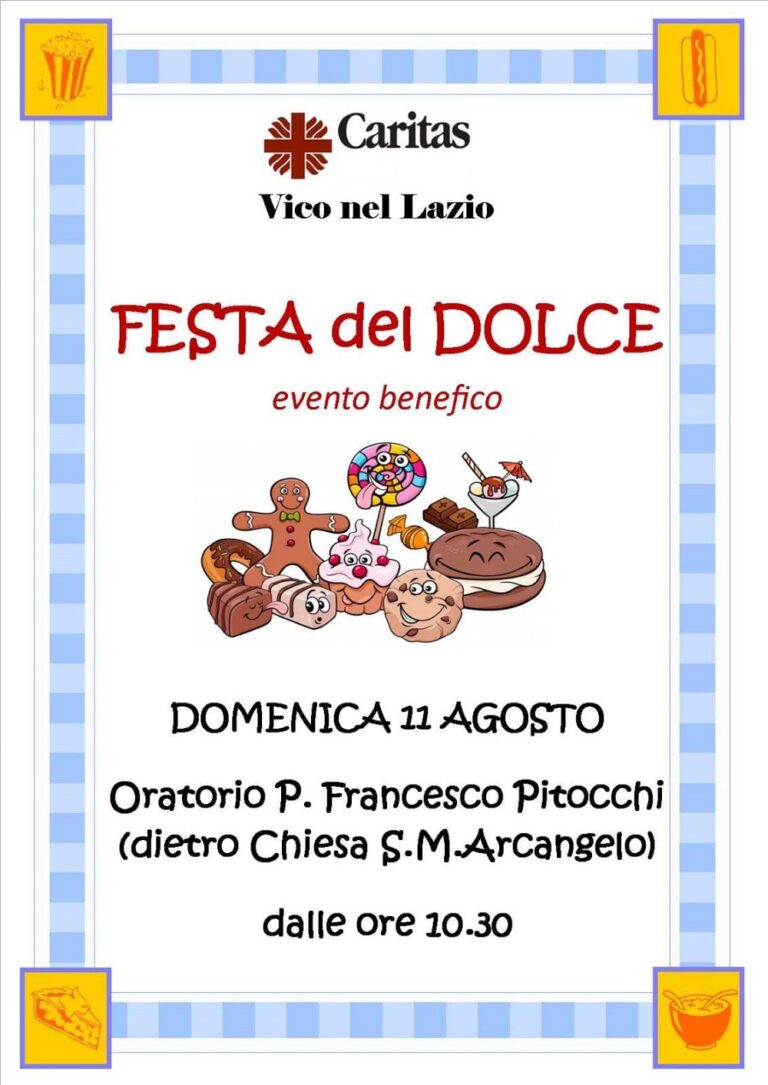 Festa del Dolce a cura della Caritas