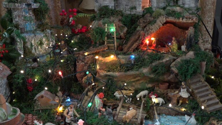 Presepe Madonna del Rosario Natale 2025